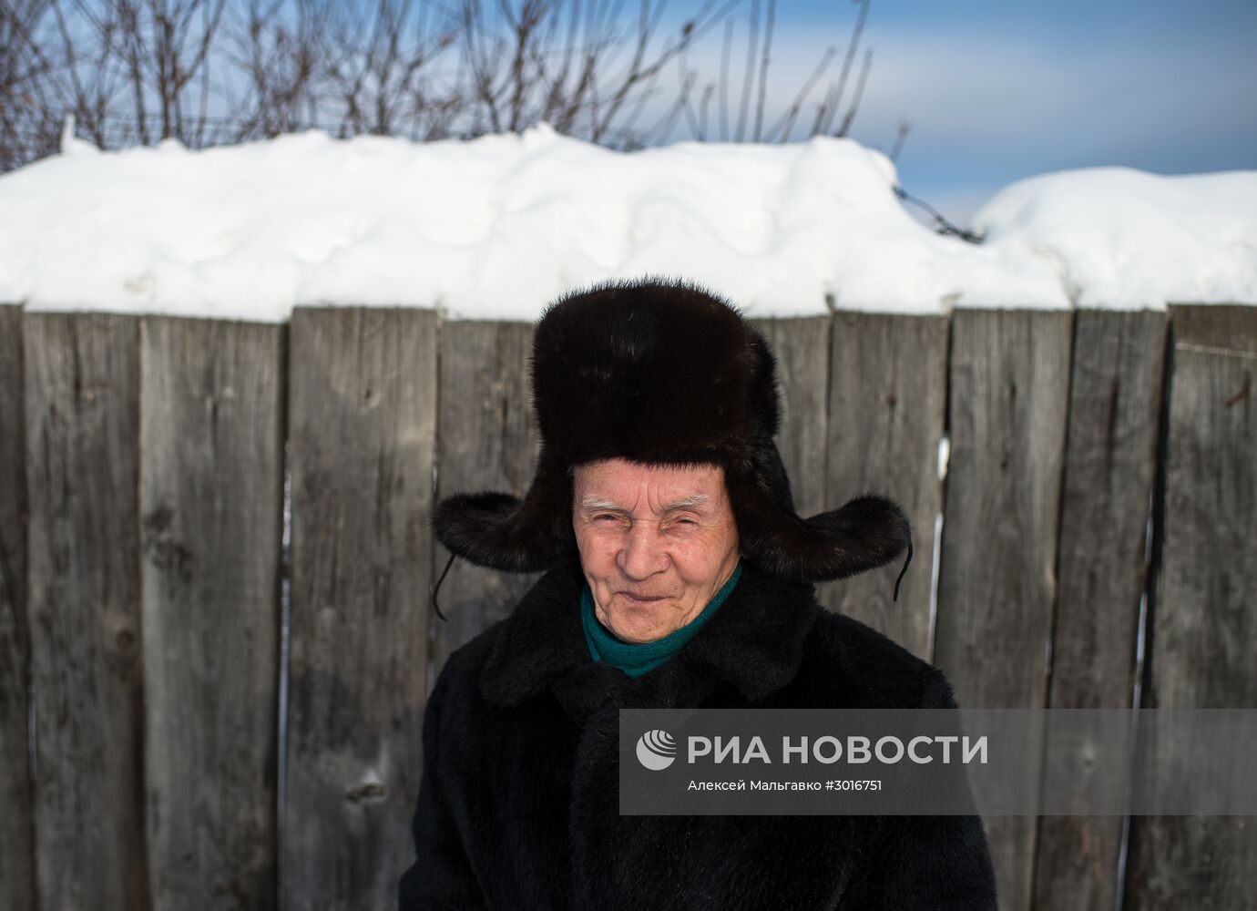 Зима в Омской области