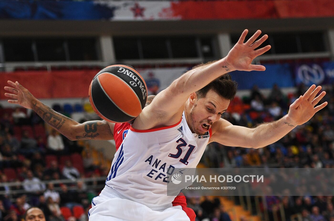 Баскетбол. Евролига. Матч ЦСКА - "Анадолу Эфес"