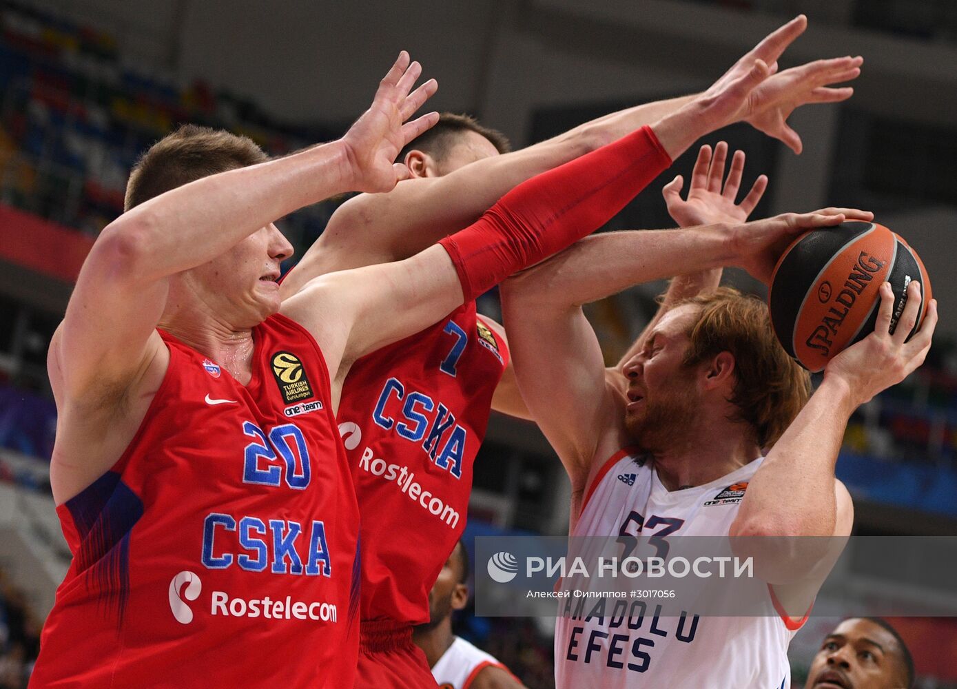 Баскетбол. Евролига. Матч ЦСКА - "Анадолу Эфес"