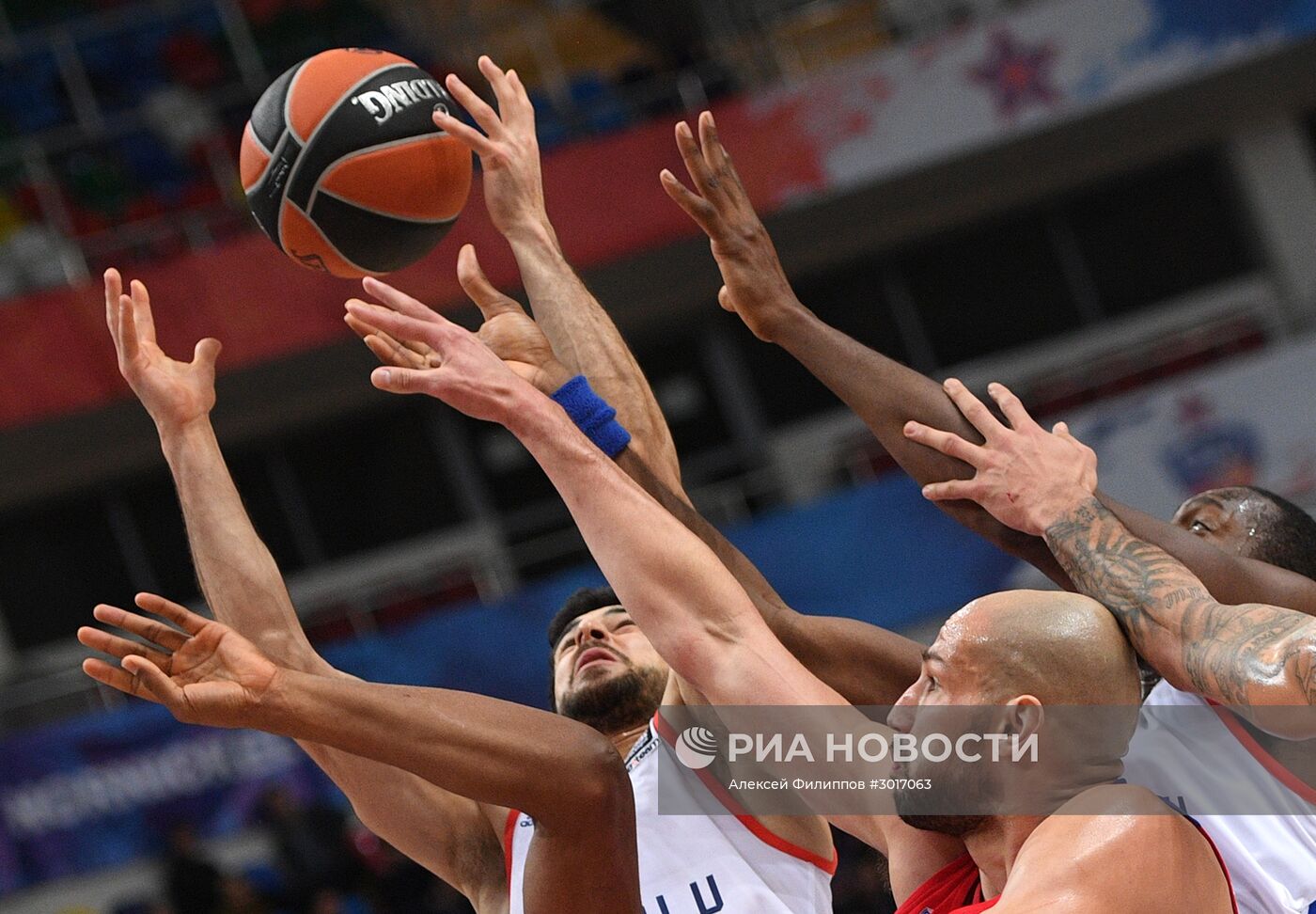 Баскетбол. Евролига. Матч ЦСКА - "Анадолу Эфес"