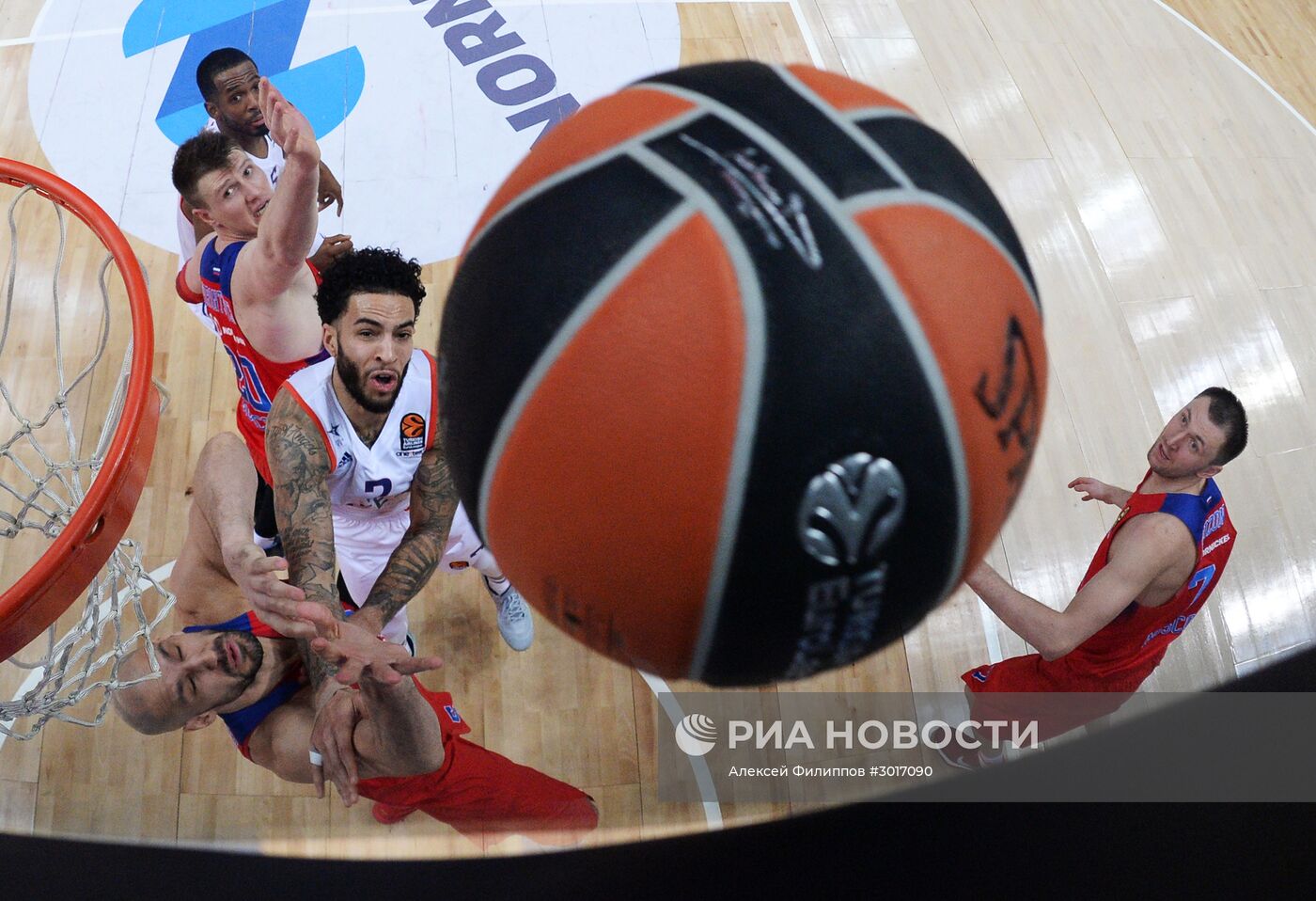 Баскетбол. Евролига. Матч ЦСКА - "Анадолу Эфес"