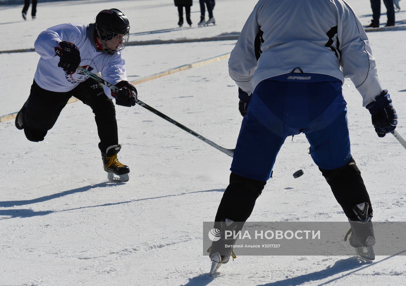 Хоккейный турнир без вратарей "Red Bull Шлем и Краги" во Владивостоке