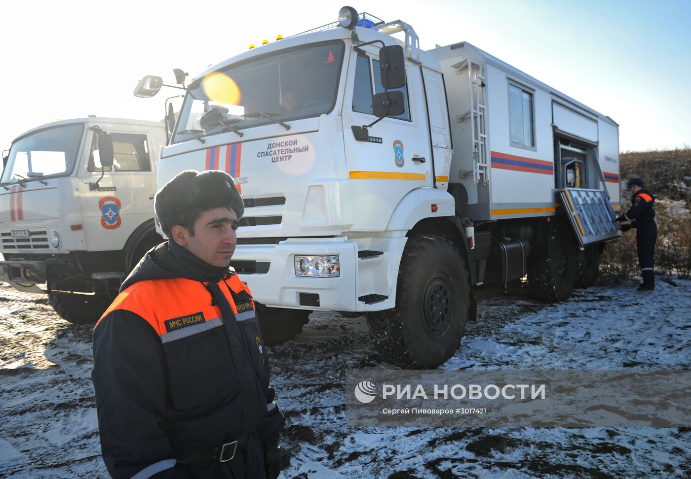 Пункт обогрева МЧС в Ростовской области