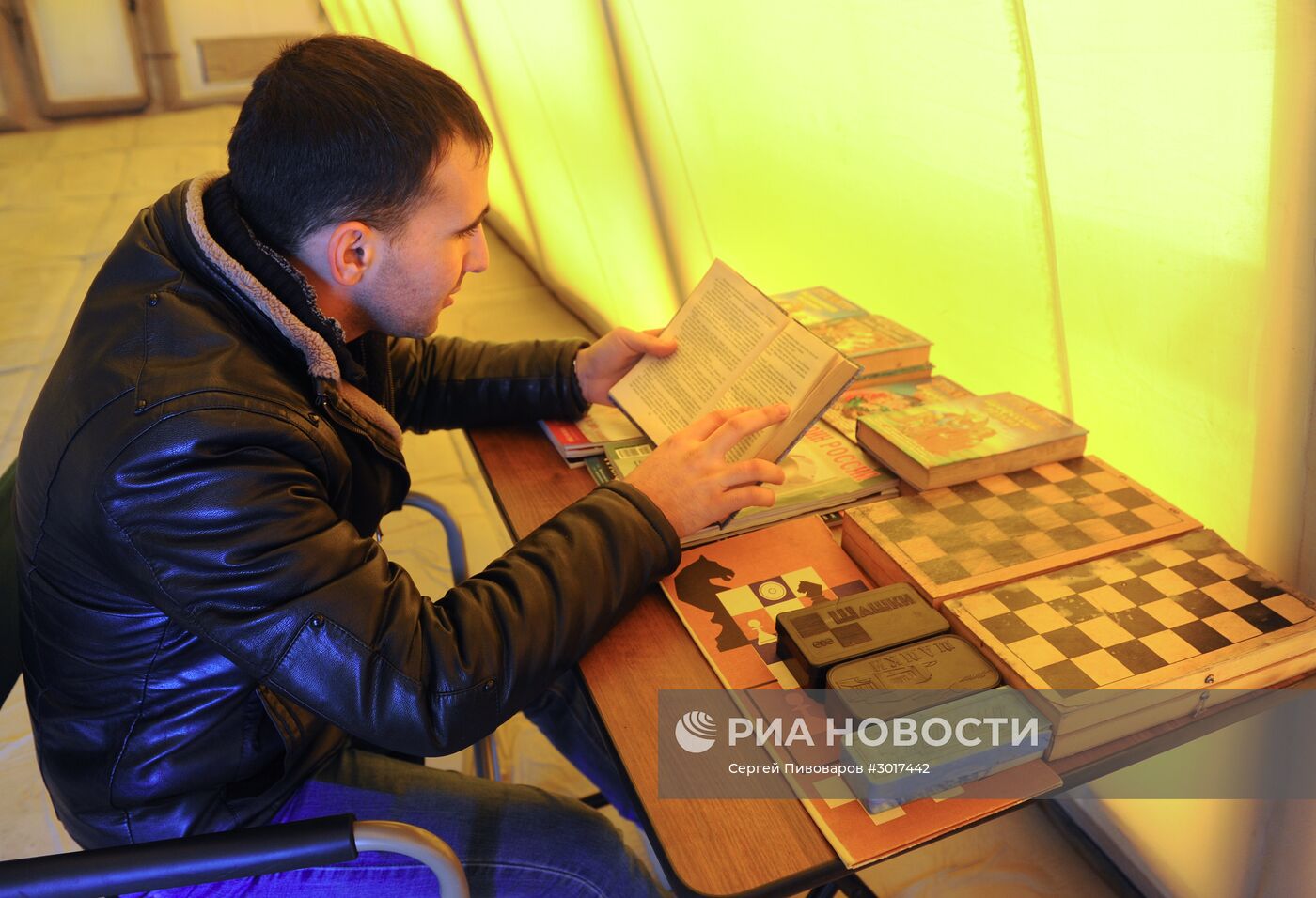 Пункт обогрева МЧС в Ростовской области