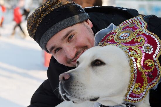 Фестиваль креативных санок "SunnyФЕСТ" в Татарстане