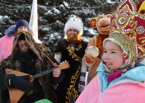 Фестиваль креативных санок "SunnyФЕСТ" в Татарстане