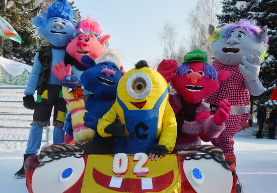 Фестиваль креативных санок "SunnyФЕСТ" в Татарстане