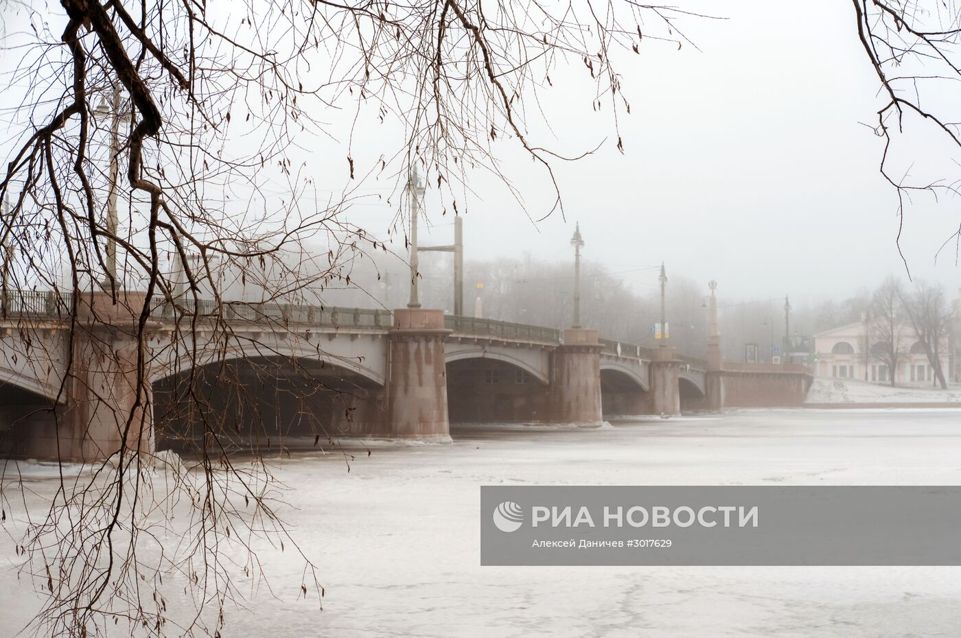 Туман в Санкт-Петербурге