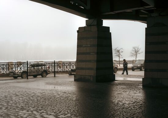 Туман в Санкт-Петербурге