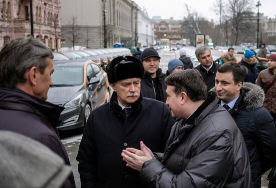 Запуск сервиса каршеринга "Делимобиль" в Санкт-Петербурге