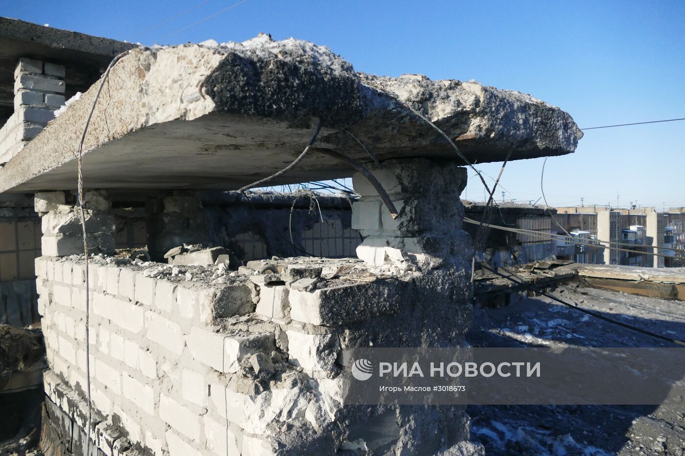 Ситуация после обстрелов в Донецкой области