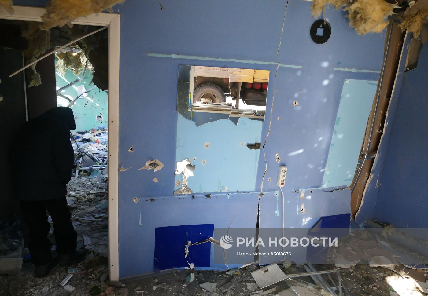 Ситуация после обстрелов в Донецкой области