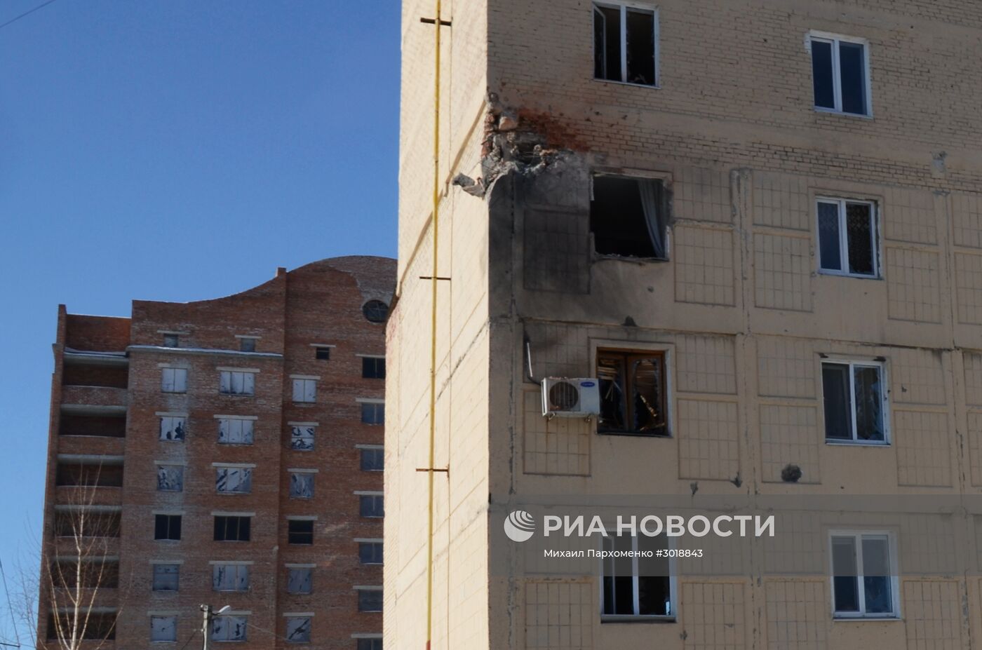 Ситуация после обстрелов в Донецкой области