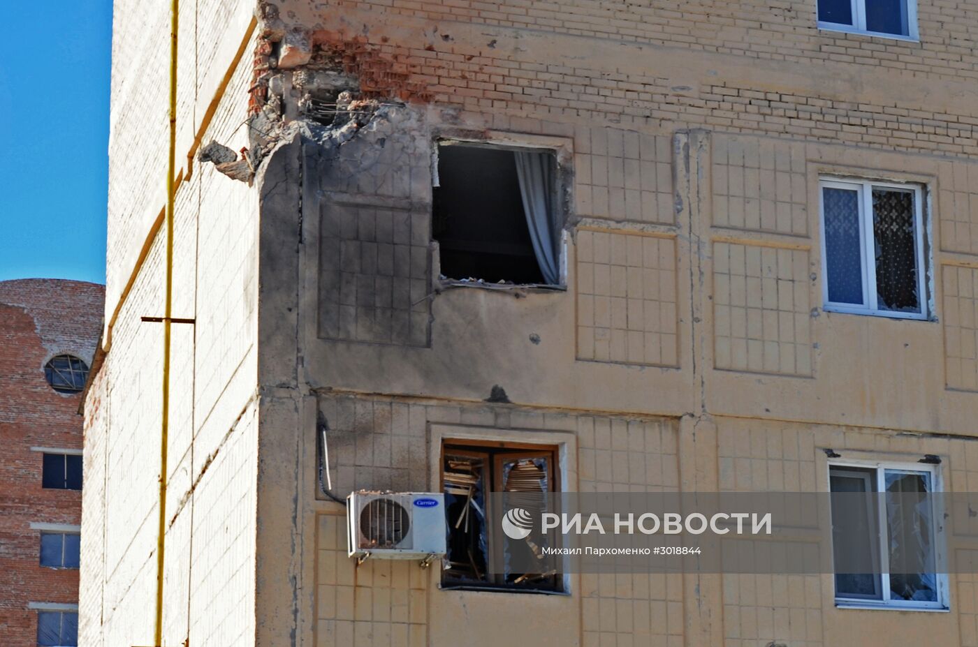 Ситуация после обстрелов в Донецкой области