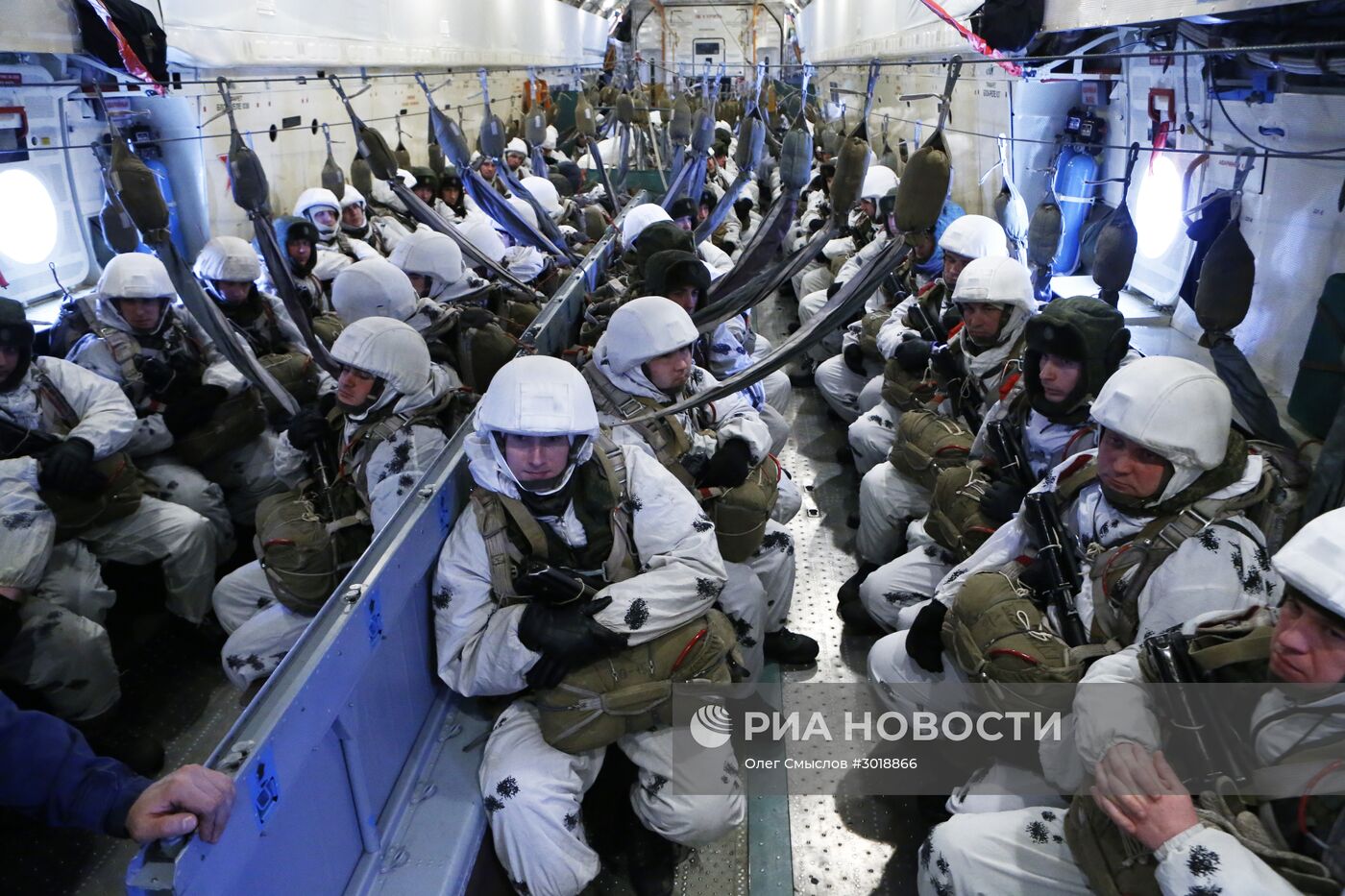 Учения воздушно-десантных войск в Ивановской области
