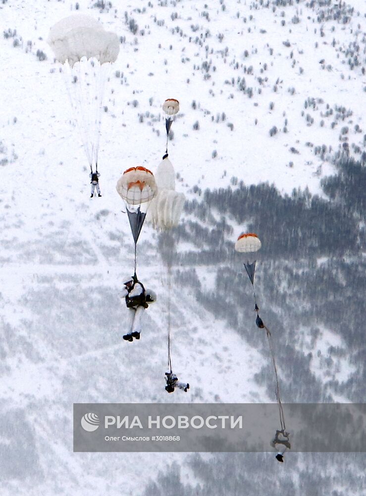 Учения воздушно-десантных войск в Ивановской области