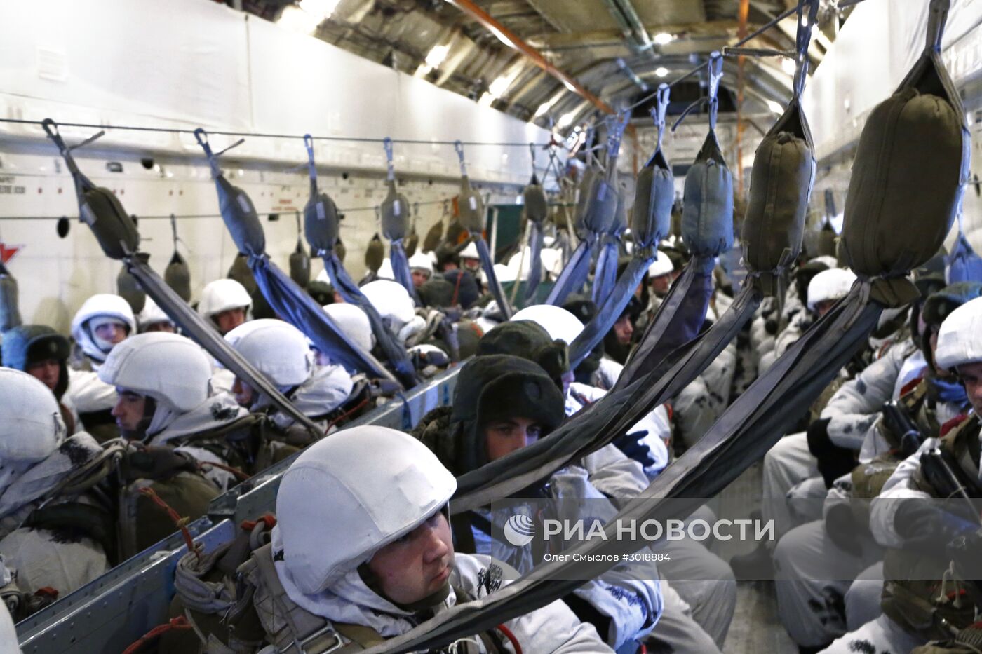 Учения воздушно-десантных войск в Ивановской области