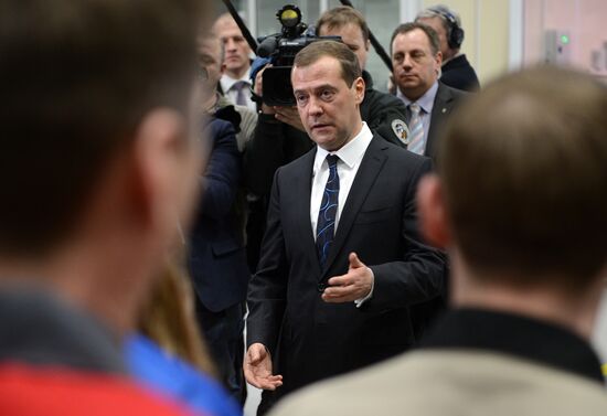 Рабочая поездка премьер-министра РФ Д. Медведева в Кировскую область