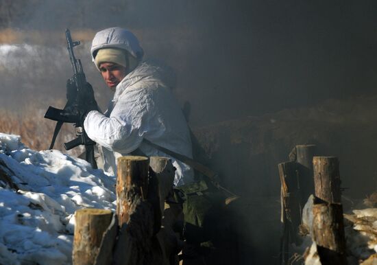 Учения морской пехоты в Приморском крае