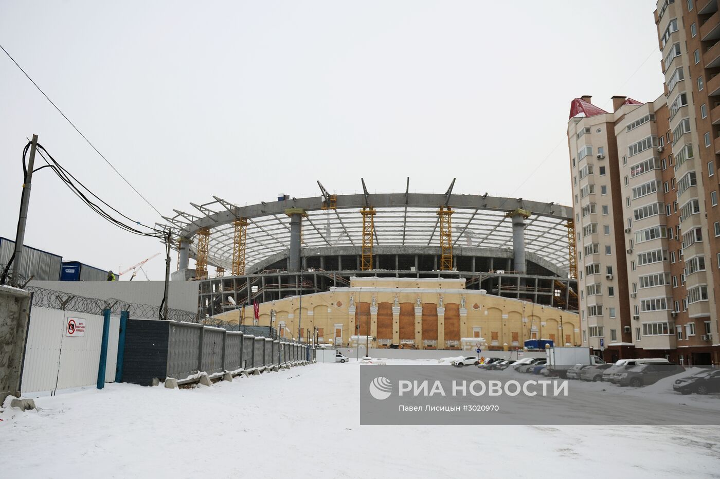 В. Мутко посетил реконструкцию стадиона "Центральный" в Екатеринбурге