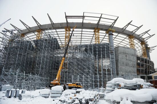 В. Мутко посетил реконструкцию стадиона "Центральный" в Екатеринбурге