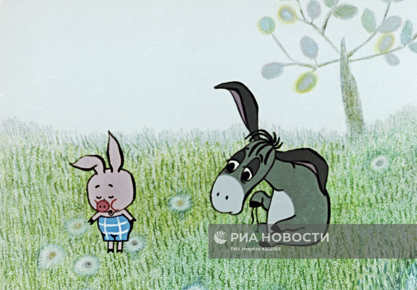 Кадр из мультфильма "Винни-Пух и день забот"