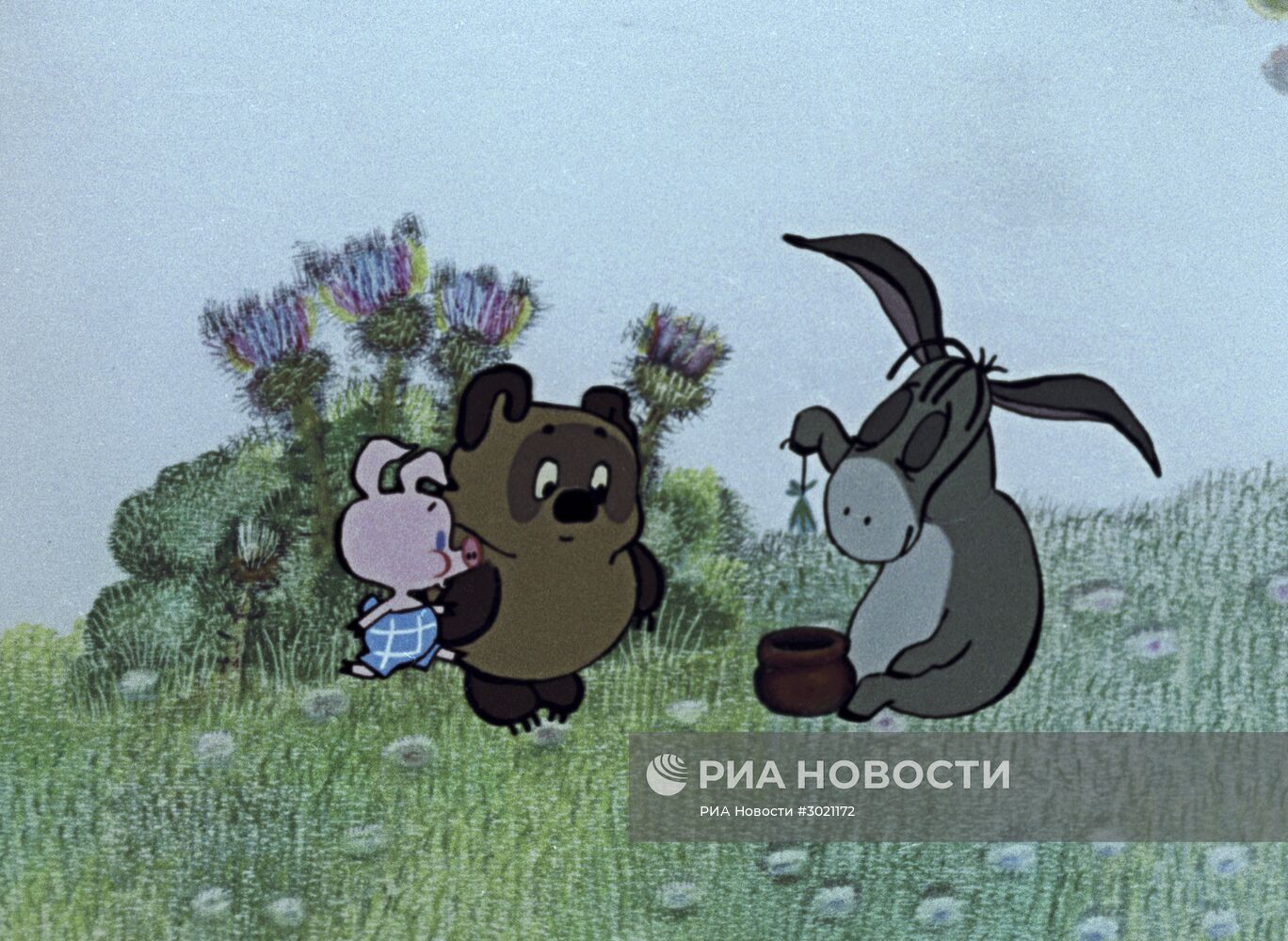 Кадр из мультфильма "Винни-Пух и день забот"