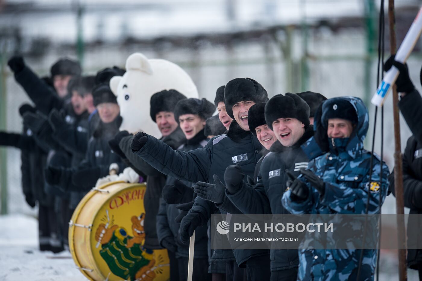 Хоккей в исправительной колонии Омска