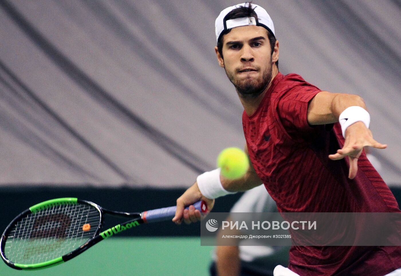 Теннис. Кубок Дэвиса. Матч Сербия - Россия. Первый день