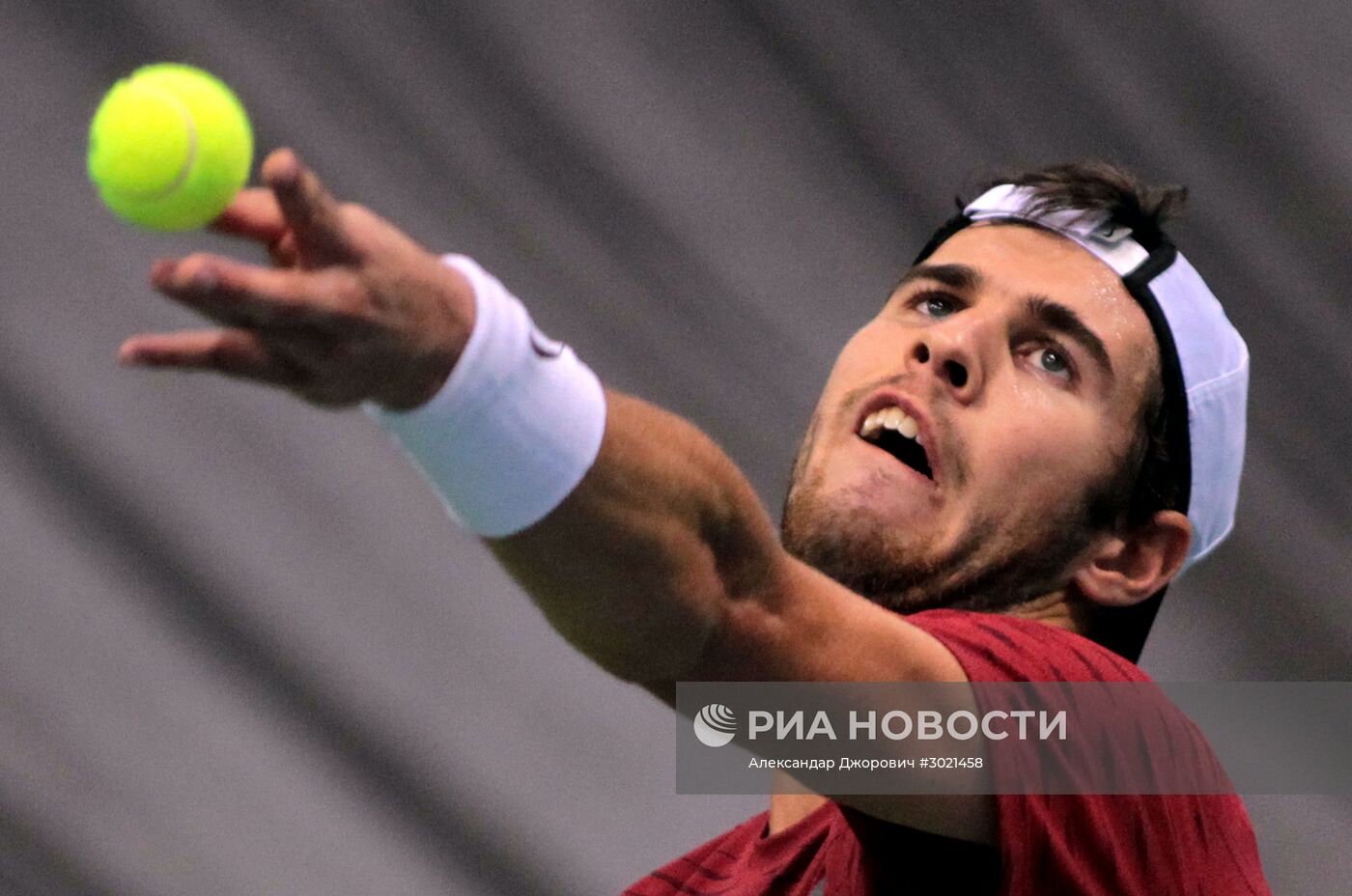 Теннис. Кубок Дэвиса. Матч Сербия - Россия. Первый день