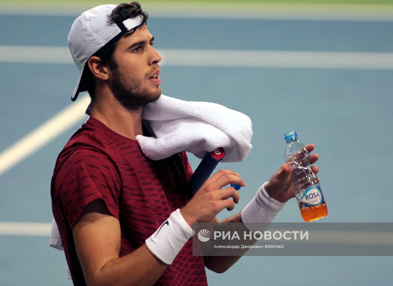 Теннис. Кубок Дэвиса. Матч Сербия - Россия. Первый день