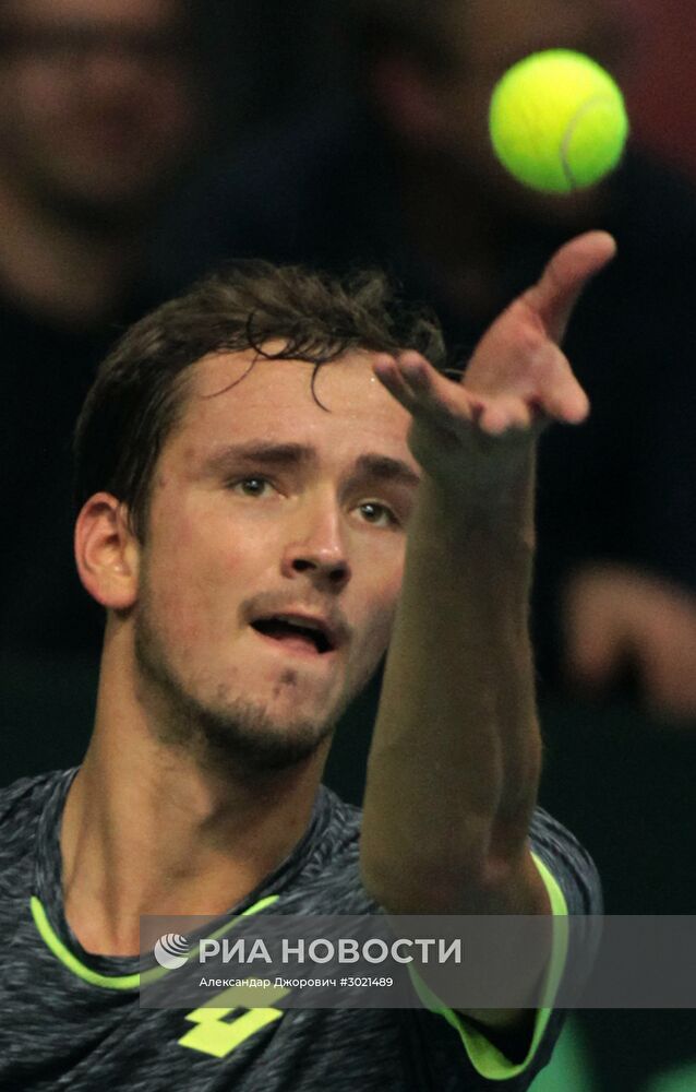 Теннис. Кубок Дэвиса. Матч Сербия - Россия. Первый день