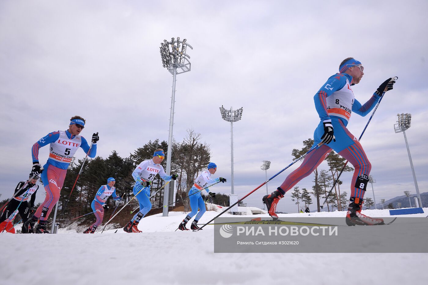 Лыжные гонки. VIII этап Кубка мира. Мужчины. Скиатлон
