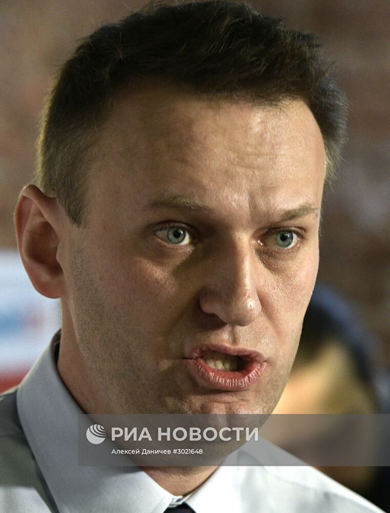 Открытие штаба Алексея Навального в Санкт-Петербурге