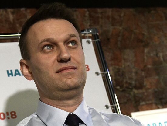 Открытие штаба Алексея Навального в Санкт-Петербурге
