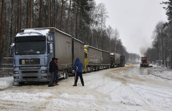 Пограничная зона установлена на границе России и Белоруссии