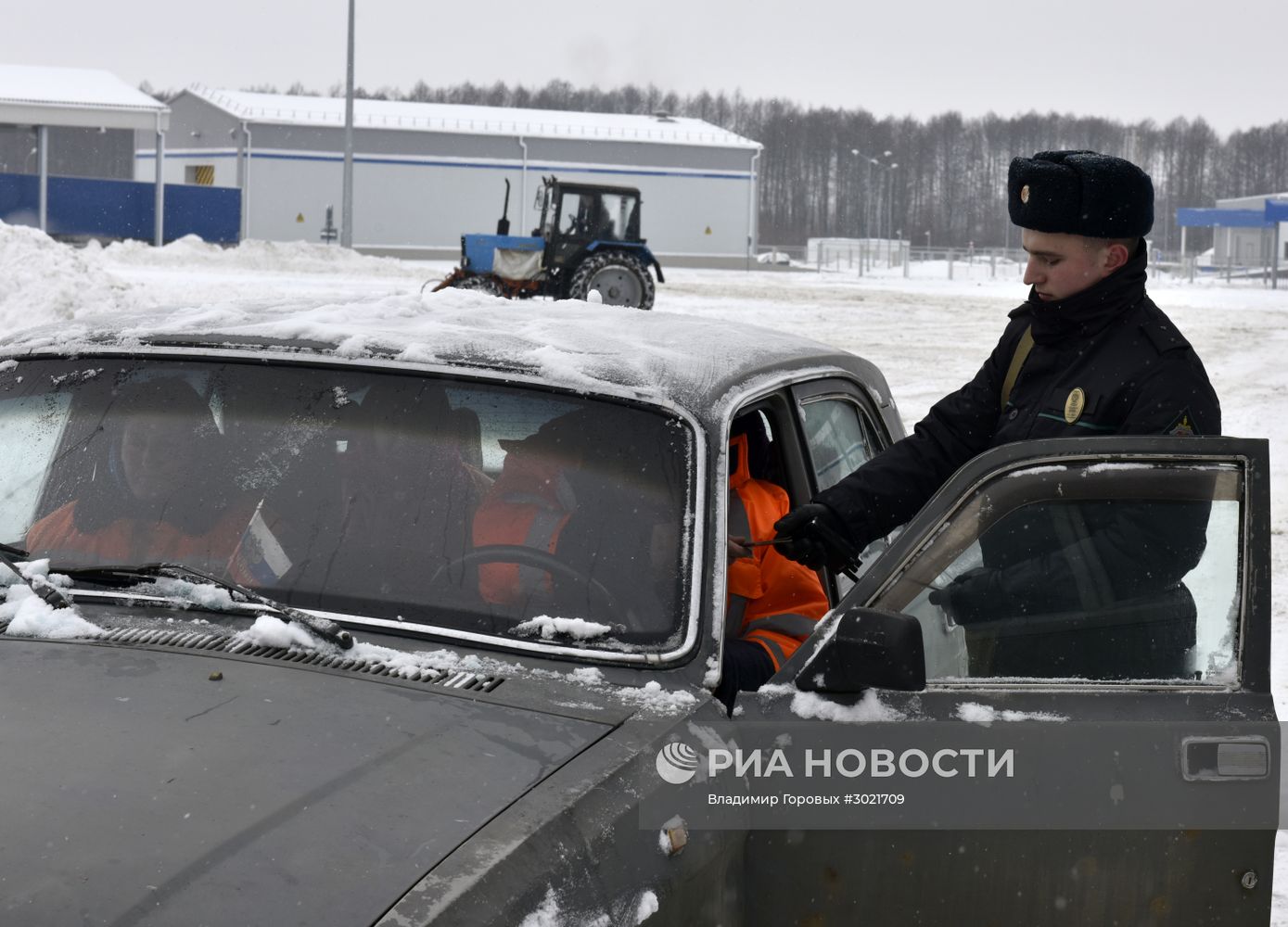 Пограничная зона установлена на границе России и Белоруссии