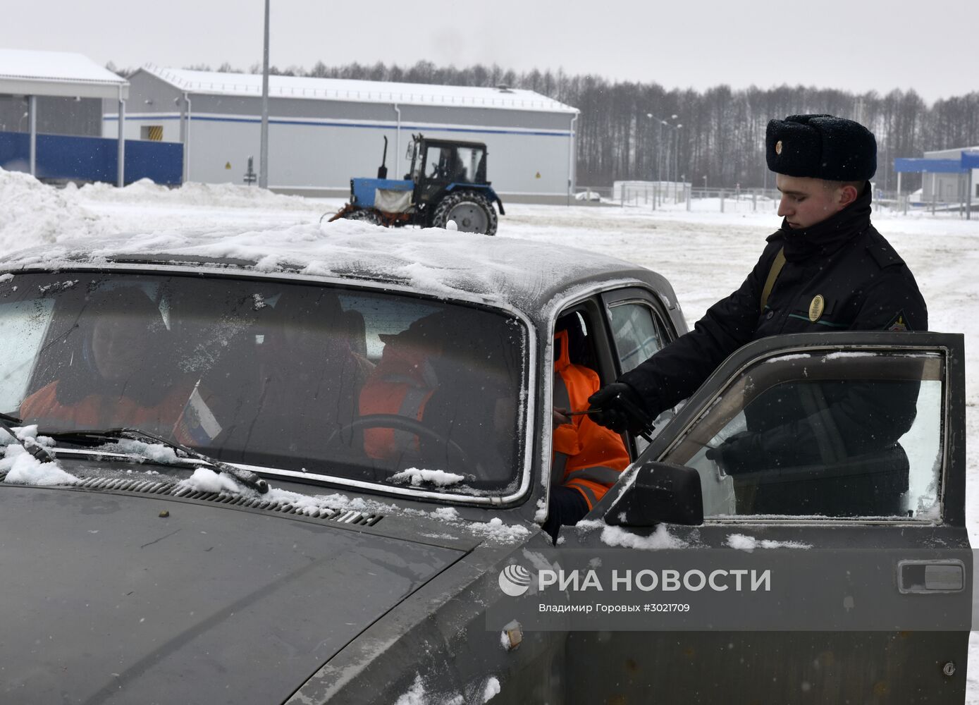 Пограничная зона установлена на границе России и Белоруссии