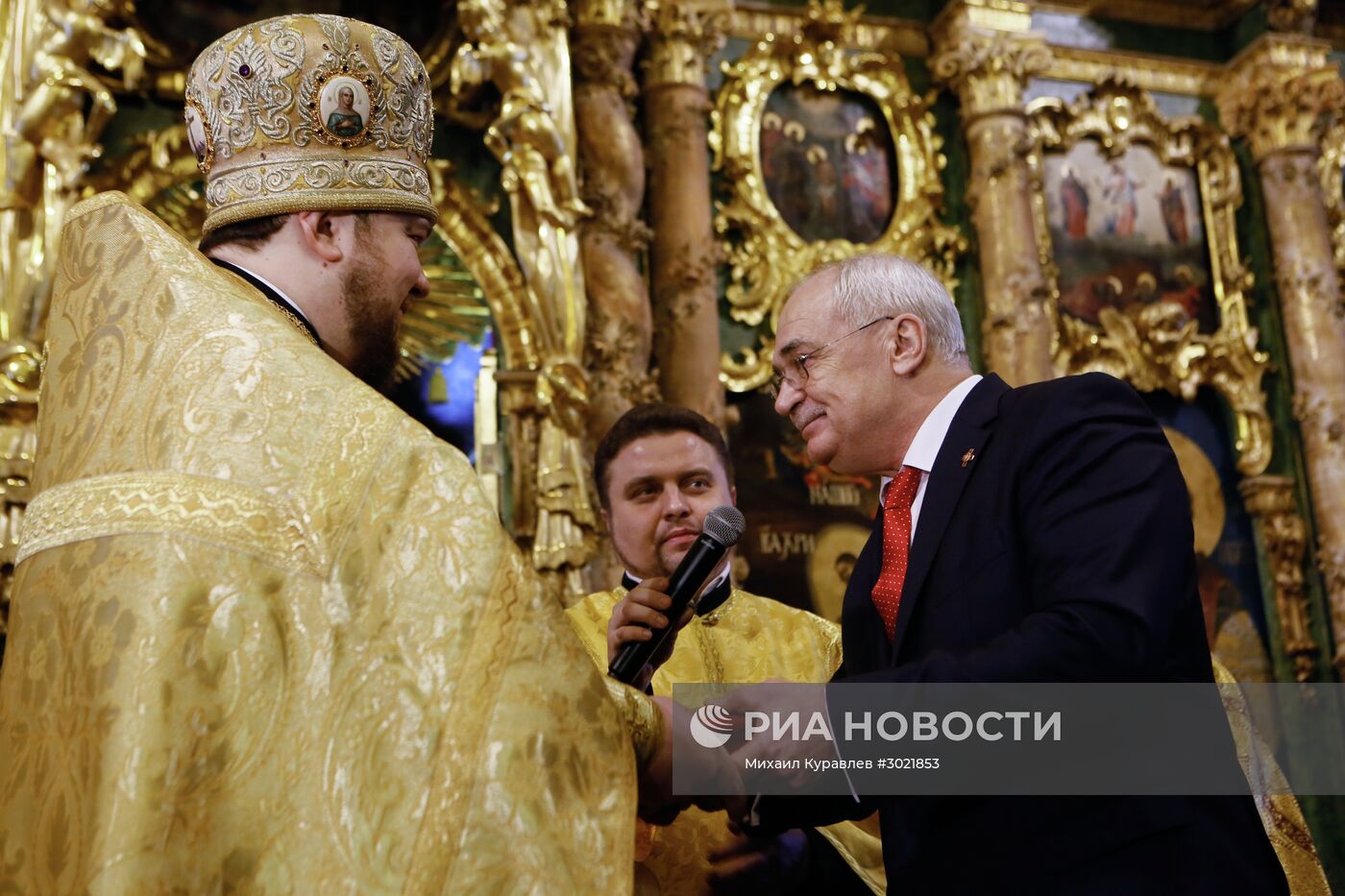 Церемония передачи РПЦ Сампсониевского собора в Санкт-Петербурге