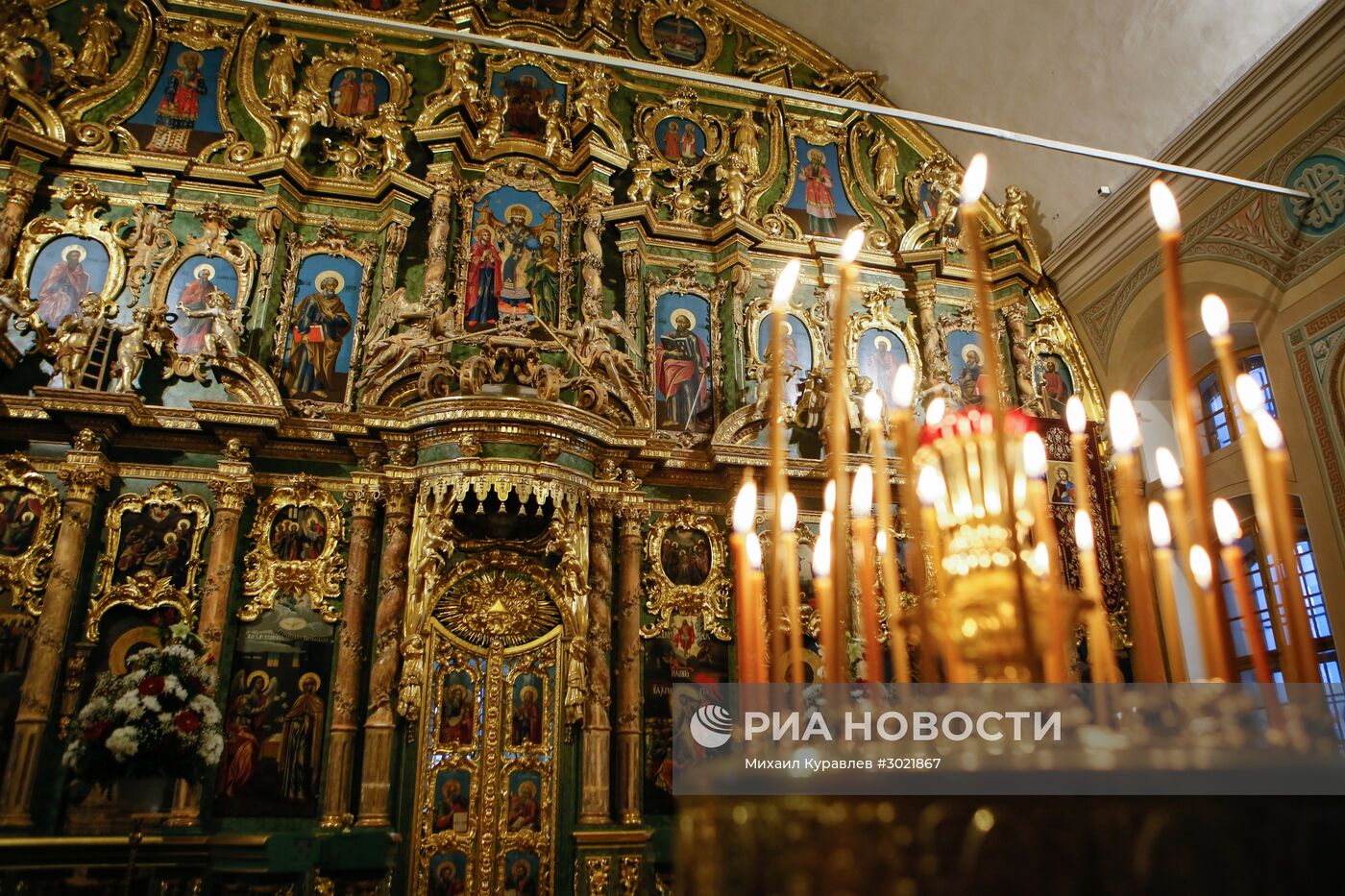 Церемония передачи РПЦ Сампсониевского собора в Санкт-Петербурге