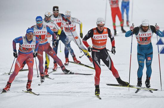 Лыжные гонки. VIII этап Кубка мира. Мужчины. Командный спринт