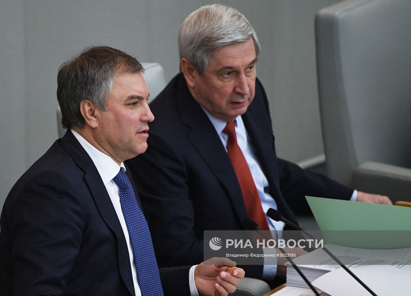 Пленарное заседание Госдумы РФ