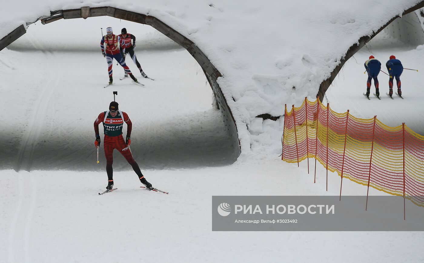 Биатлон. Чемпионат мира. Тренировки