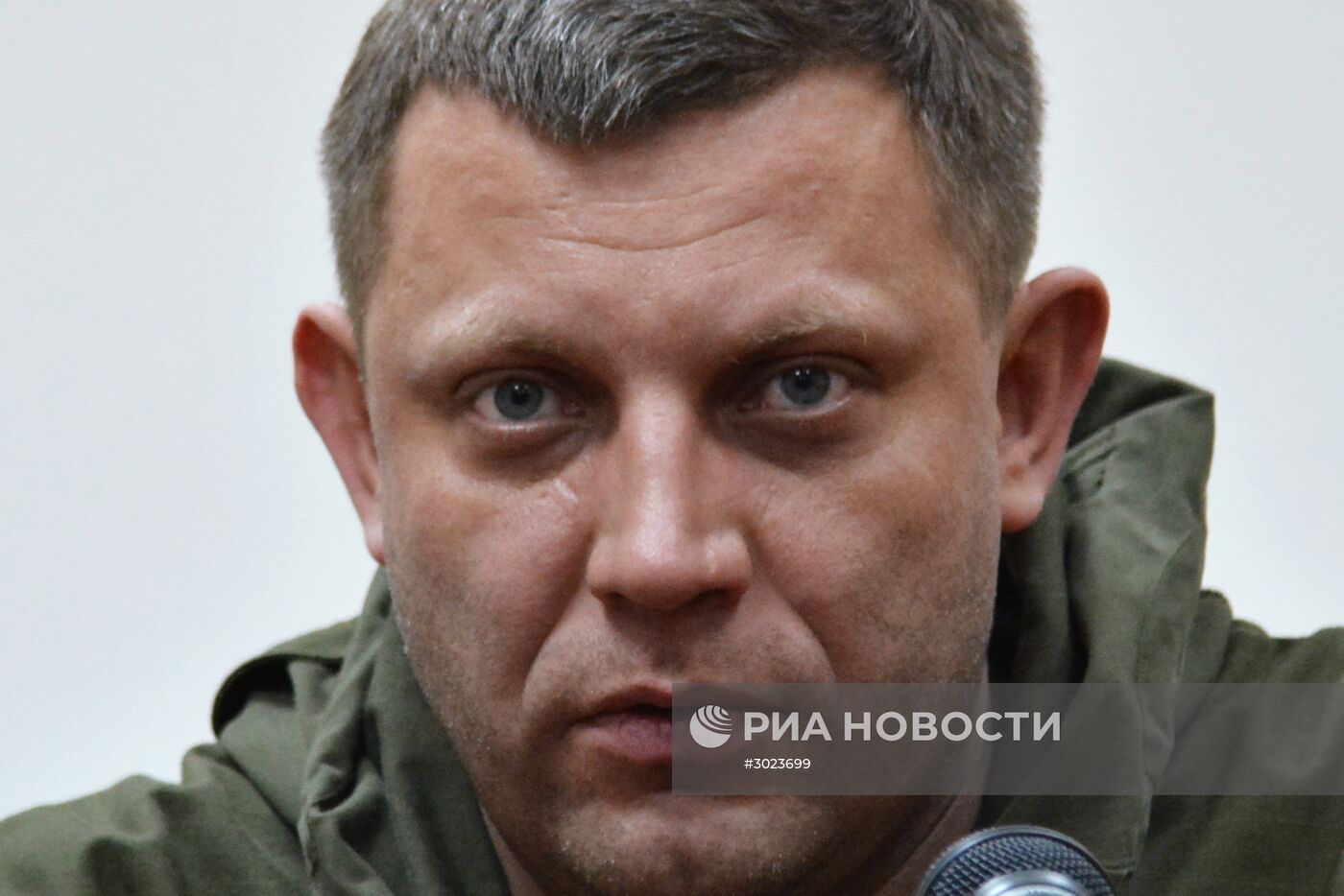 Пресс-конференция Александра Захарченко в Донецке