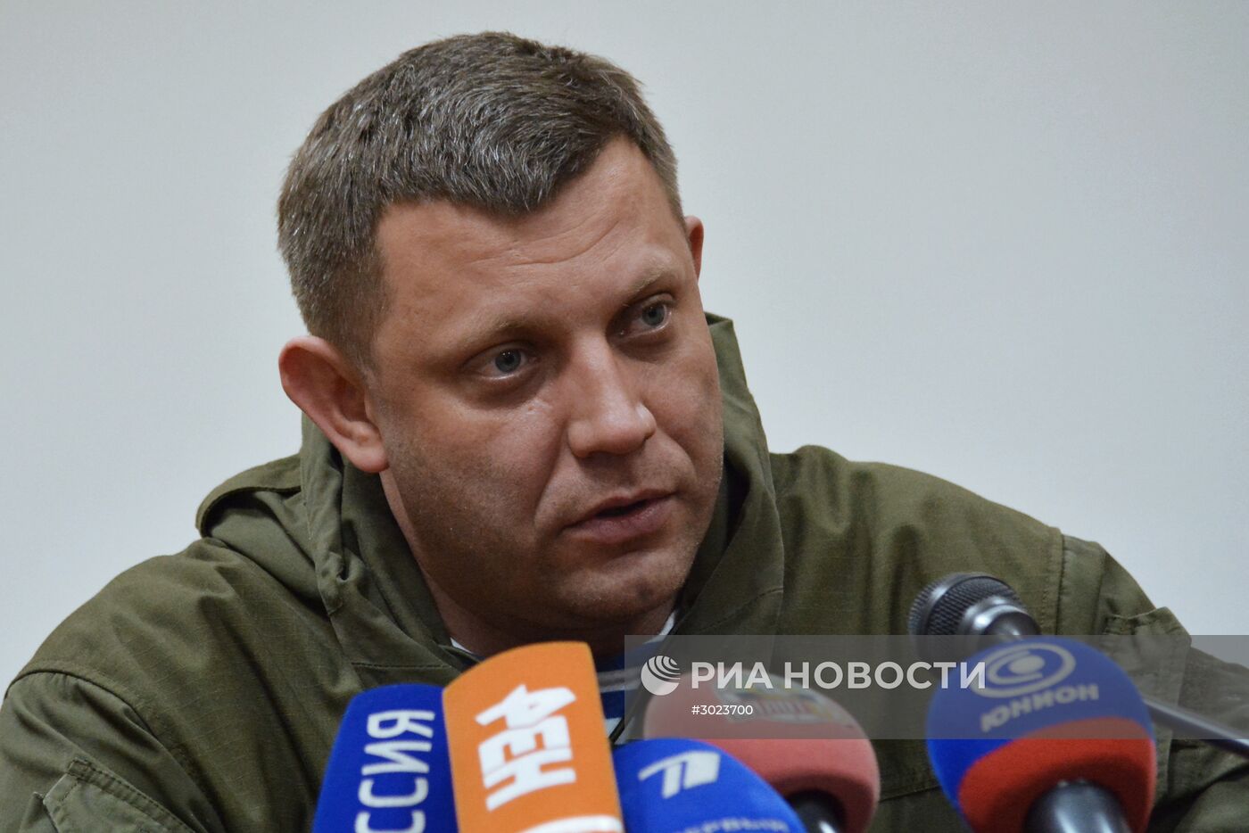 Пресс-конференция Александра Захарченко в Донецке