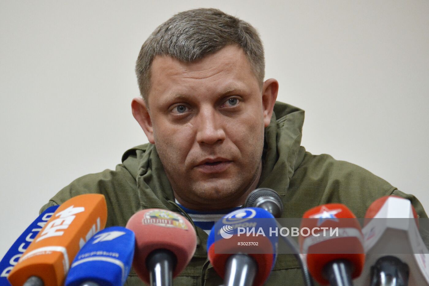 Пресс-конференция Александра Захарченко в Донецке