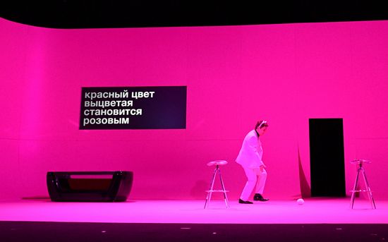 Показ спектакля "Дракон" в МХТ им. А.П. Чехова