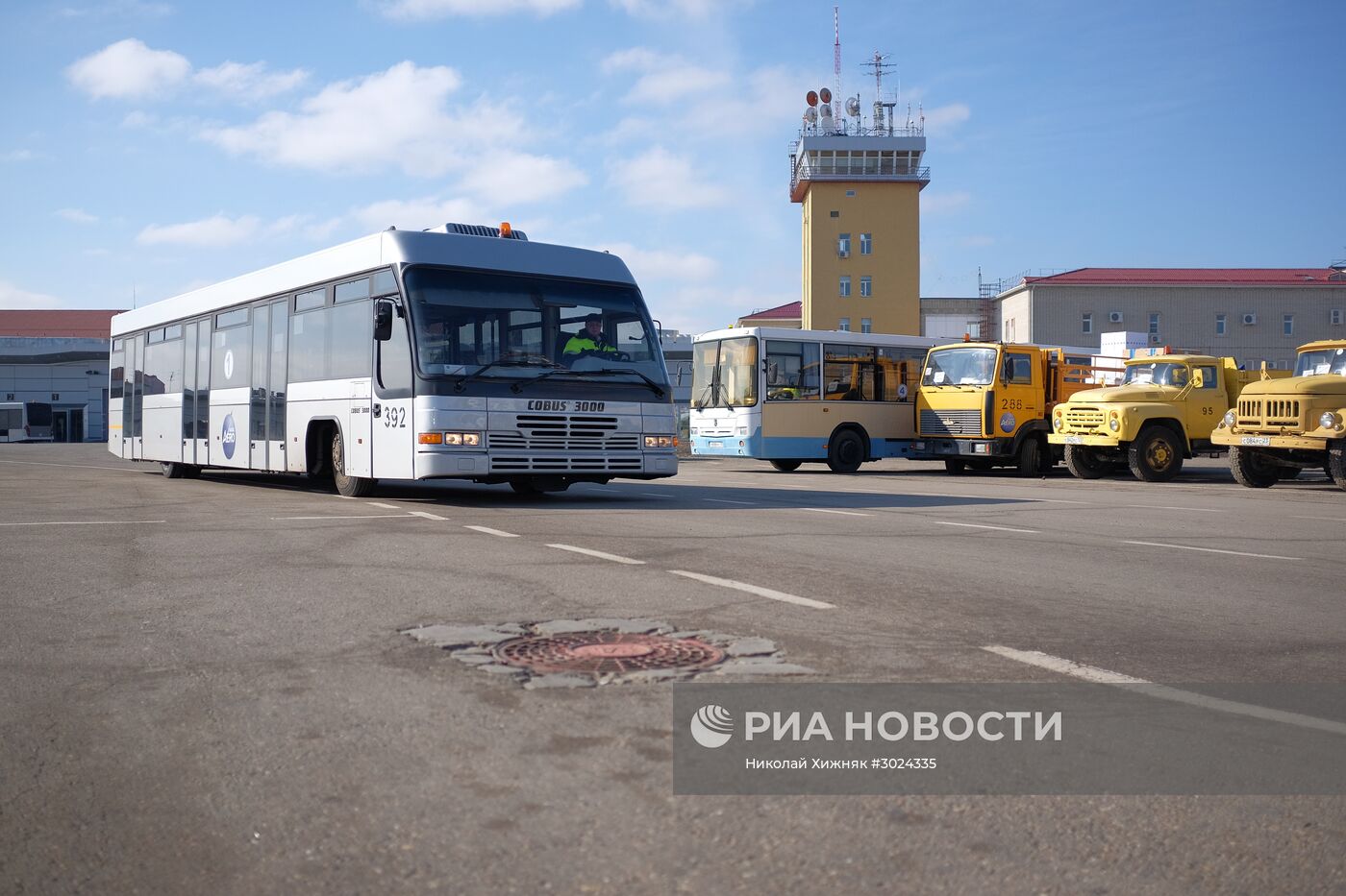 Международный аэропорт "Краснодар" принял одноименный самолет авиакомпании "Россия"