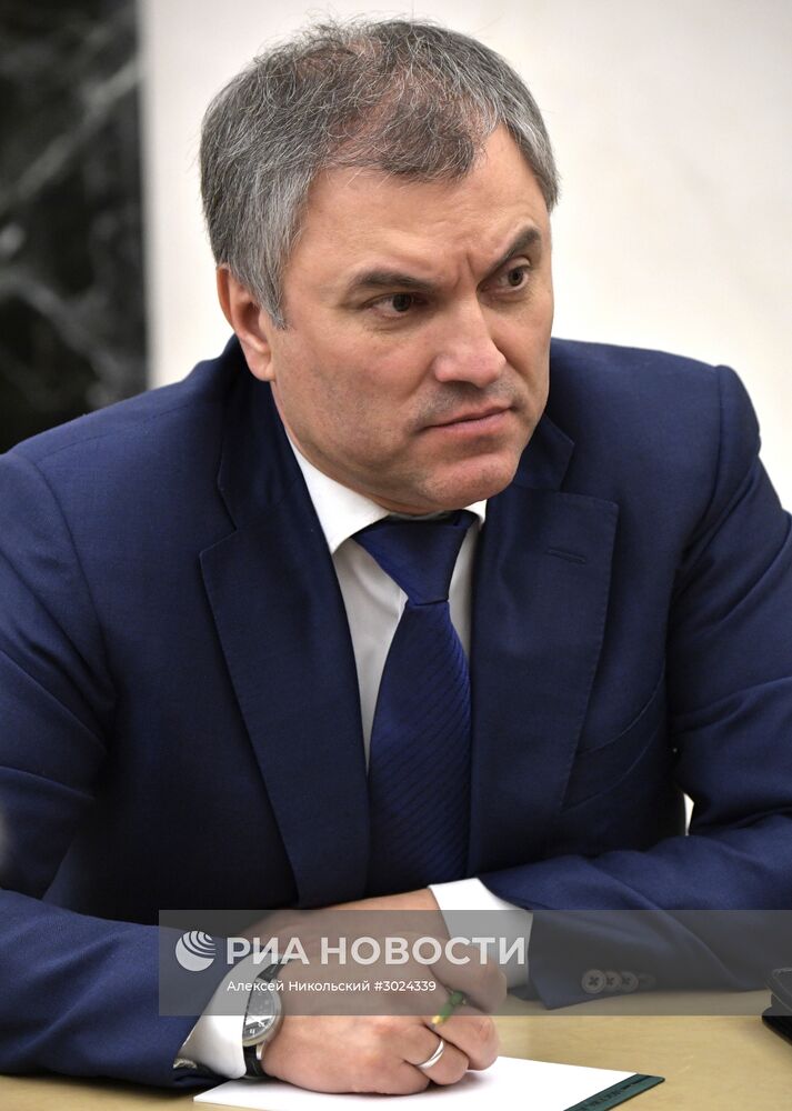 Президент РФ В. Путин провел заседание Совбеза РФ