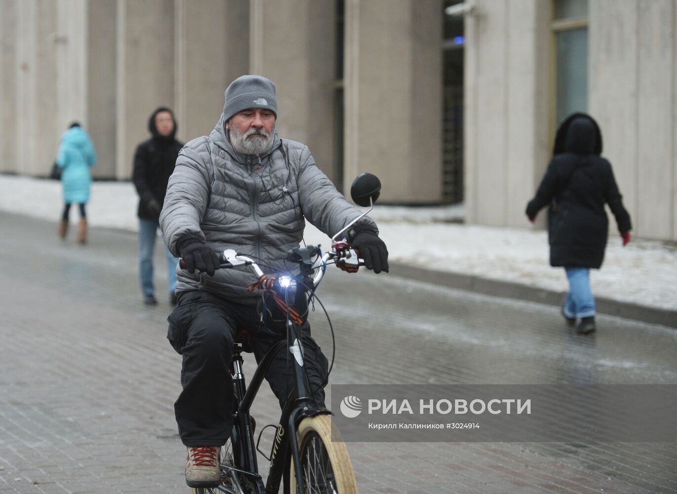 Международная акция "На работу на велосипеде зимой"